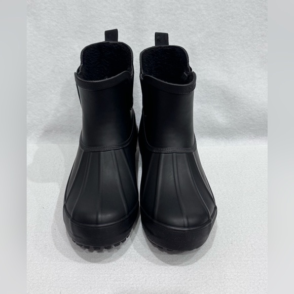 Chooka Black Chelsea Rain Boots Women’s 7 - Picture 1 of 7